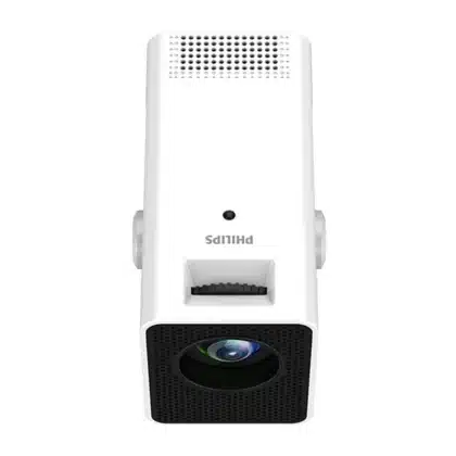 Λευκός φορητός μίνι προβολέας Philips N-140 720p