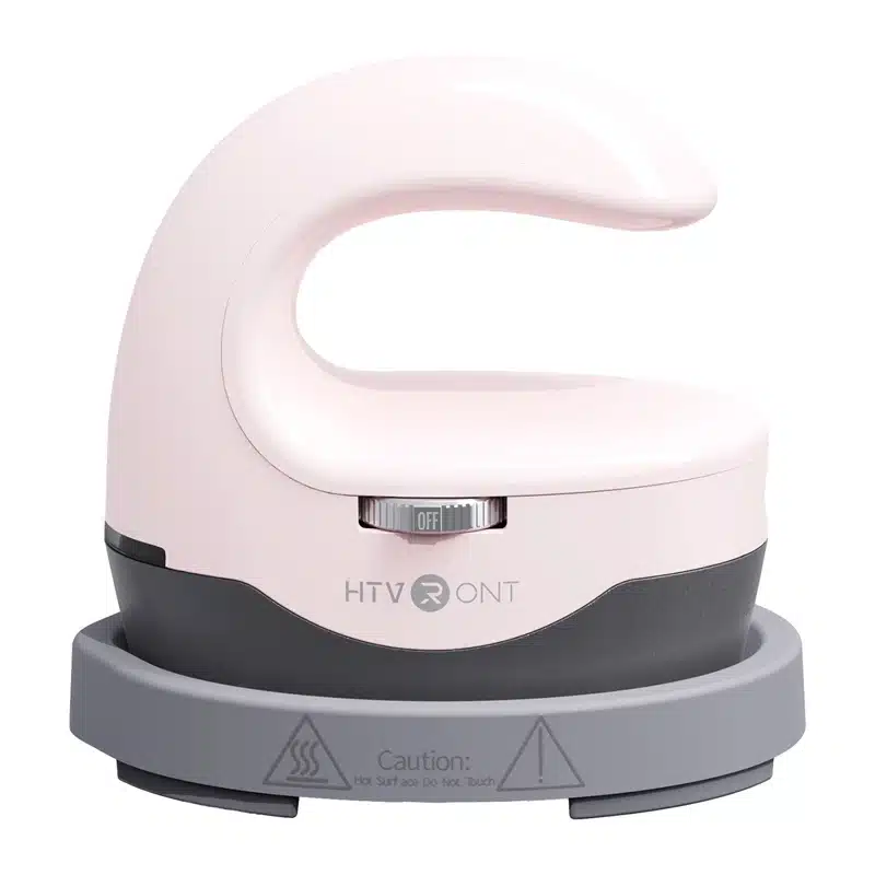 HTVRONT HPM02 Mini4 Πρέσα Θερμικής Μεταφοράς, Ροζ - Image 2