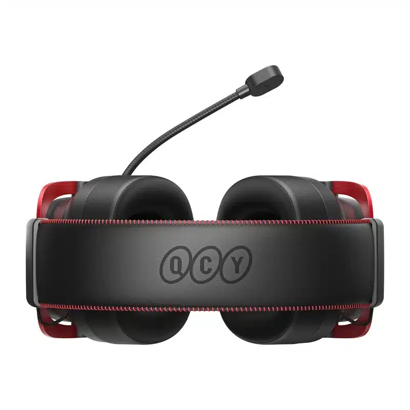 QCY Heroad VT200 Ακουστικά Gaming, Ασύρματα, 53 mm, Μαύρα και Κόκκινα - Image 5