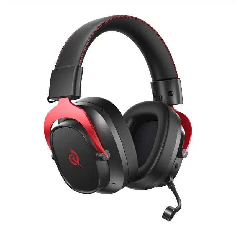 QCY Heroad VT200 Ακουστικά Gaming, Ασύρματα, 53 mm, Μαύρα και Κόκκινα - Image 6