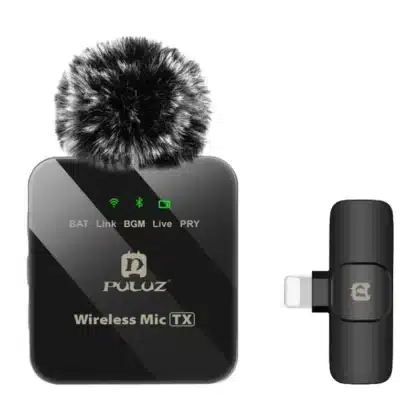 Puluz Lavalier Μικρόφωνο, Ασύρματο, 8 Ακίδων, Για iPhone και iPad