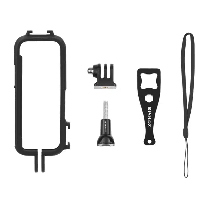Puluz Θήκη Προστασίας για Insta360 X3, Μαύρη - Image 2