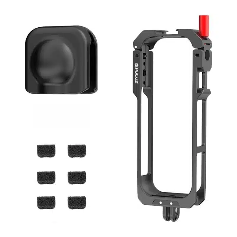 Puluz PU759B Μεταλλική Θήκη για Insta360 X5, Μαύρη - Image 3