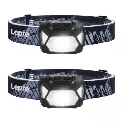 LEPRO 320015-2 Σετ 2 Φακών Κεφαλής, 200 Lumen