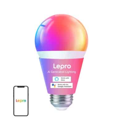 LEPRO B1 Λάμπα LED E27 με Bluetooth και Wi-Fi, 806 lm