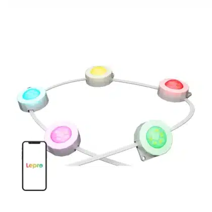 LEPRO E1-30 Φωτιστικό LED Εξωτερικού Χώρου, RGB+CCT, 15,3 m