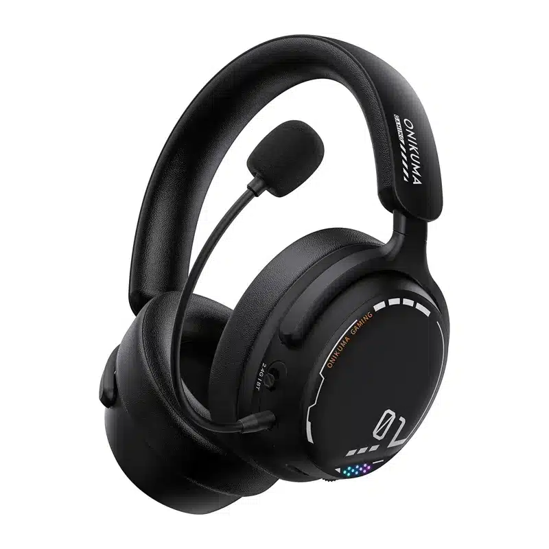 ONIKUMA GT886 Ασύρματα Ακουστικά Gaming, Μαύρα - Image 2
