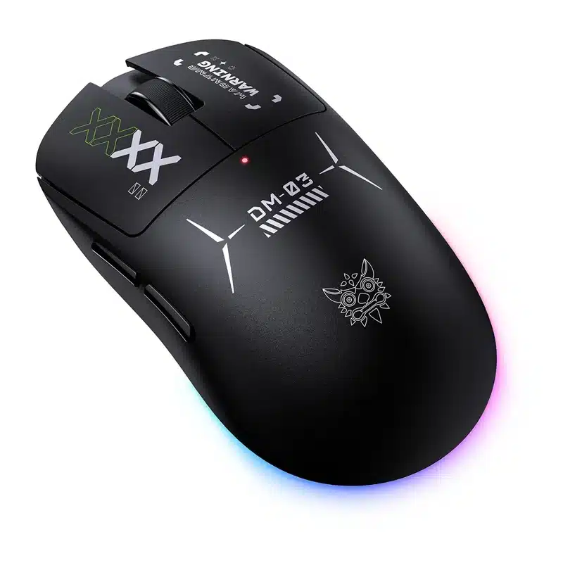 ONIKUMA DM03 RGB Ποντίκι Gaming, Μαύρο - Image 4