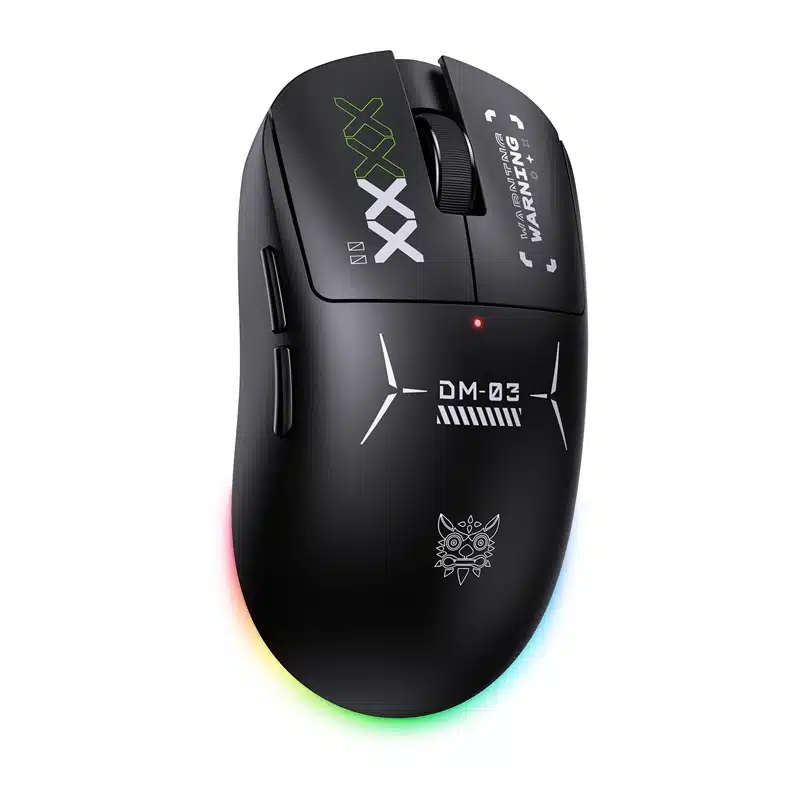 ONIKUMA DM03 RGB Ποντίκι Gaming, Μαύρο - Image 5