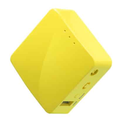 Δρομολογητής GL.iNet Mango GL-MT300N-V2, συμπαγής δρομολογητής ταξιδιού Wi-Fi 4 διαστάσεων 58 × 58 × 25 mm