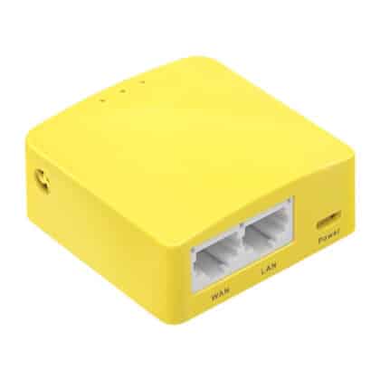 Δρομολογητής GL.iNet Mango GL-MT300N-V2, συμπαγής δρομολογητής ταξιδιού Wi-Fi 4 διαστάσεων 58 × 58 × 25 mm