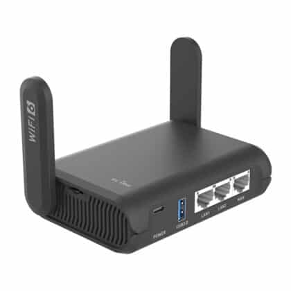 Δρομολογητής GL.iNet Slate AX GL-AXT1800 Wi-Fi 6 με εξωτερική κεραία