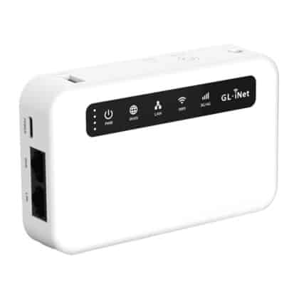 GL.iNet Puli GL-XE300-BAT φορητός δρομολογητής 4G LTE με ενσωματωμένη μπαταρία 5000 mAh