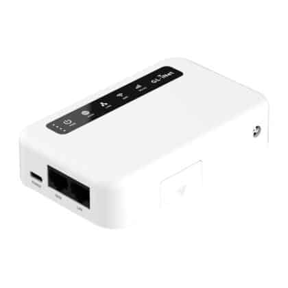 GL.iNet Puli GL-XE300-BAT φορητός δρομολογητής 4G LTE με ενσωματωμένη μπαταρία 5000 mAh