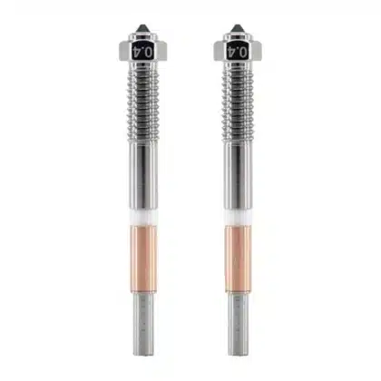 QiDi BMN204 Ακροφύσιο 0,4 mm Διμεταλλικό για Q2 (2 Τεμ.)