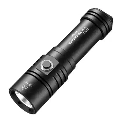 Superfire DL02 Φακός, 20W, 2000 Lumens, Ανθεκτικός, Αλουμίνιο