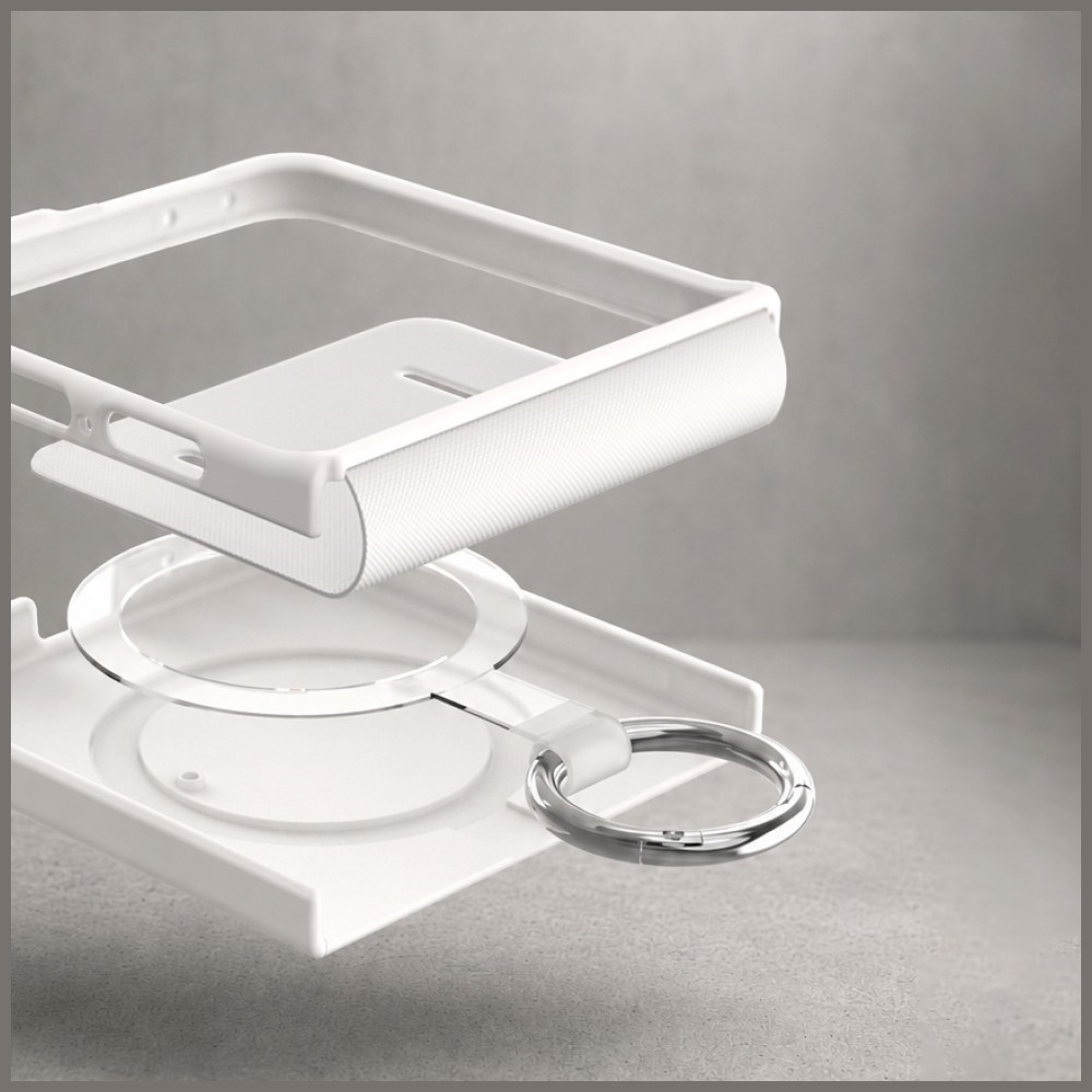 Θήκη Araree Aero Flex R για Samsung Galaxy Z Flip8 σε κρεμ χρώμα - Image 4