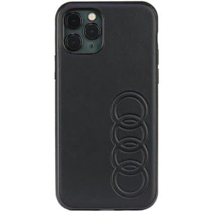 Audi Synthetic Leather - θήκη για Apple iPhone 11 Pro - Μαύρο