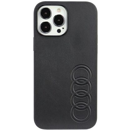 Audi Synthetic Leather - θήκη για Apple iPhone 13 Pro Max - Μαύρο