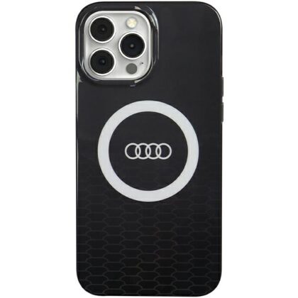 Audi IML Big Logo MagSafe θήκη iPhone 13 Pro Max 6.7" μαύρο σκληρή θήκη AU-IMLMIP13PM-Q5/D2-BK