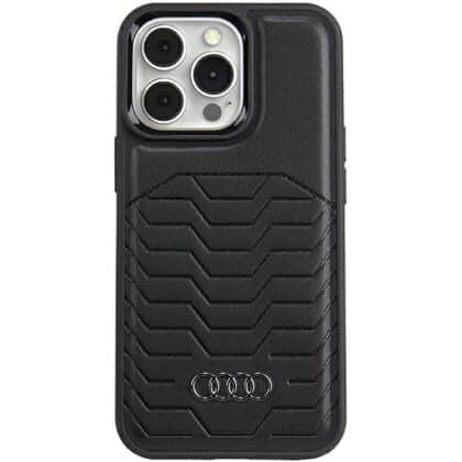 Audi Synthetic Leather - θήκη για Apple iPhone 13 Pro Max - Μαύρο