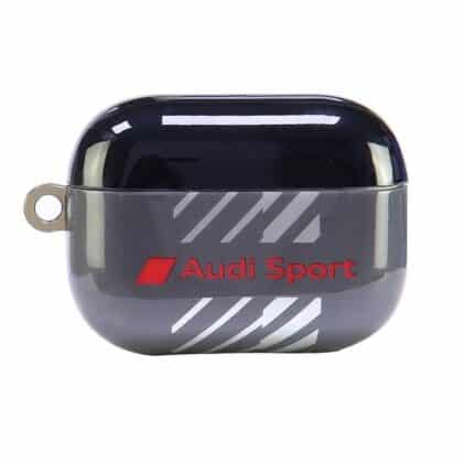 Audi IML Sport θήκη AirPods Pro 2 μαύρη AUS-IMLAPP2-RSQ/D1-BK