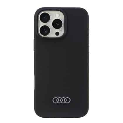Audi Σιλικόνης - θήκη για Apple iPhone 16 Pro Max - Μαύρο