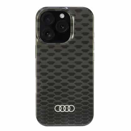 Audi IML Stitching Pattern MagSafe iPhone 16 Pro 6.3" μαύρο hardcase AU-IMLMIP16P-Q5/D3-BK