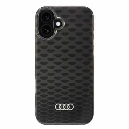 Audi IML Stitching Pattern MagSafe iPhone 16 Plus 6.7" μαύρο hardcase AU-IMLMIP16M-Q5/D3-BK