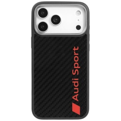 Θήκη Audi R8 Carbon Fiber MagSafe για iPhone 17 Pro Max μαύρο