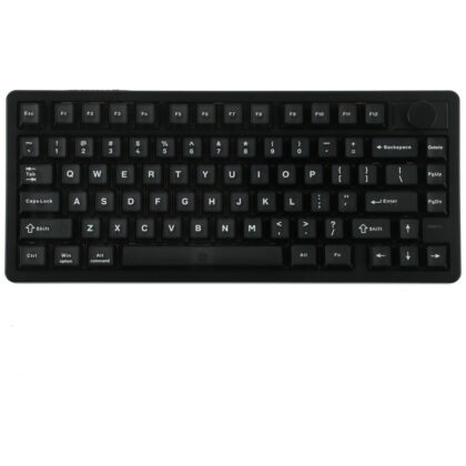 Epomaker HE75 V2 Μηχανικό Πληκτρολόγιο, Jade HE Switch, Μαύρο-Κρεμ