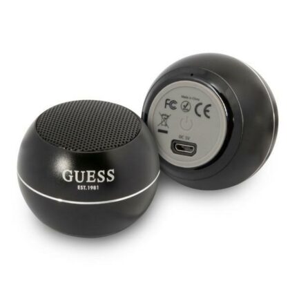 Guess GUWSALGEK Ηχείο Bluetooth 5.0 Mini, Μαύρο