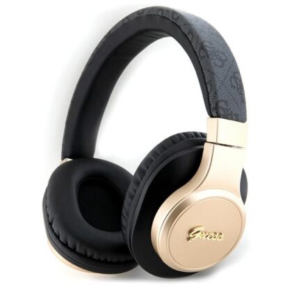 Guess GUBH604GEMK Ακουστικά Bluetooth On-Ear, Μαύρο 4G Script