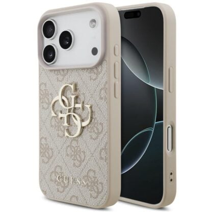 Θήκη Guess 4G Big Logo για iPhone 18 Pro / iPhone 17 Pro Max ροζ