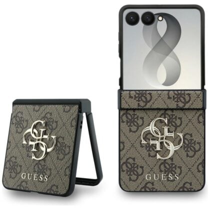 Guess Big 4G Logo - θήκη για Samsung Galaxy Z Flip8 - Καφέ