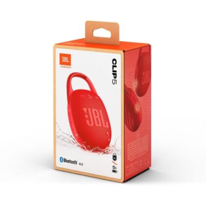 JBL Clip 5 Ασύρματο Bluetooth Ηχείο, Κόκκινο, EU
