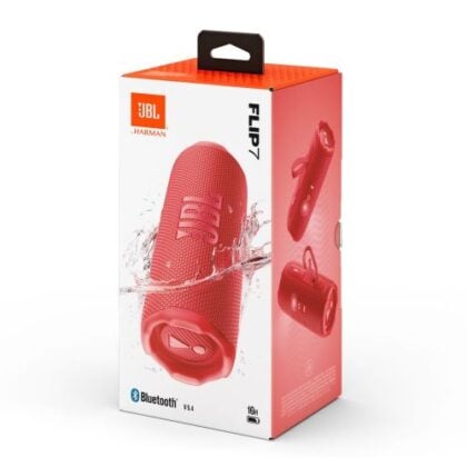 JBL Flip 7 Ασύρματο Ηχείο Bluetooth, Κόκκινο, EU
