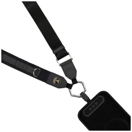 Lamborghini D1 Ιμάντας Crossbody, Μαύρος