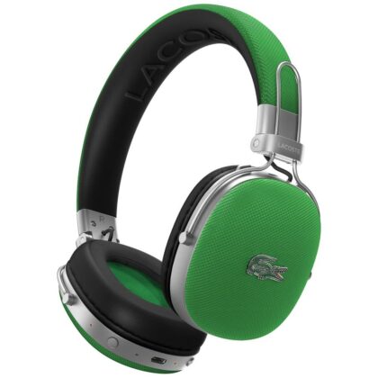 Lacoste Petit Pique LH03 Ακουστικά Over-ear Bluetooth, Εστραγκόν Πράσινο