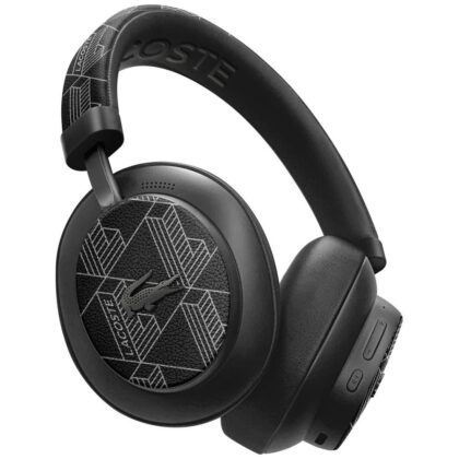 Lacoste The Blend LH04 Ακουστικά Over-Ear Bluetooth, Μαύρο