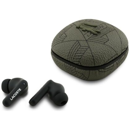 Lacoste Monogram The Blend Ακουστικά TWS Bluetooth, ENC, ANC, Πράσινο