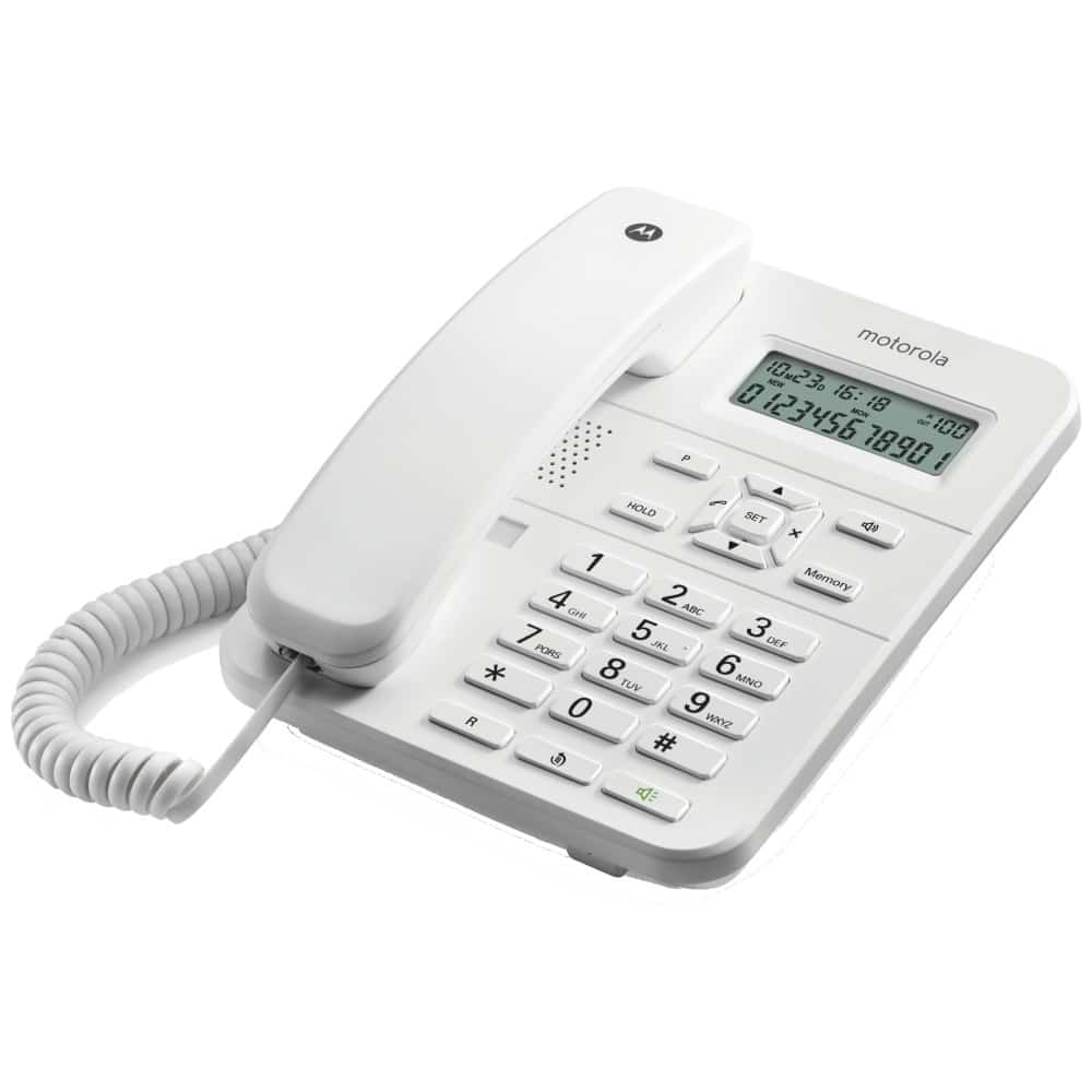 Motorola CT202 Ασύρματο Σταθερό Τηλέφωνο, Λευκό - Image 2
