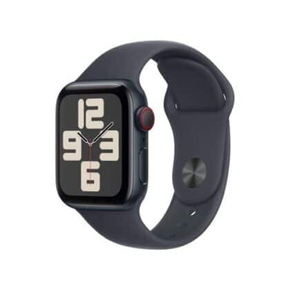 Apple Watch SE2 (2024) GPS + Cellular 5G 40mm, Midnight Alu Θήκη, Midnight Sport Band S/M EU, MXGC3