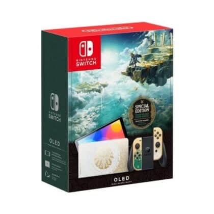 Nintendo Switch OLED Μοντέλο Zelda: Tears of the Kingdom Limited Edition Χρυσό/Λευκό EU
