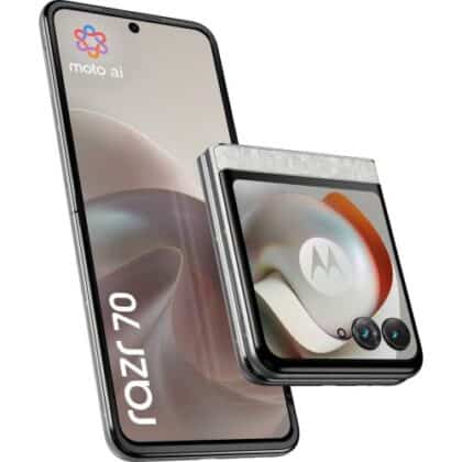 Motorola Moto Razr 70 XT2657-1 Dual SIM 5G, 8GB RAM, 256GB, Λευκό EU