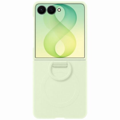 Samsung Silicone Ring Magnet - θήκη για Samsung Galaxy Z Flip8 - Πράσινο