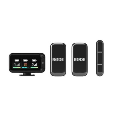Rode Wireless Micro Camera Kit με 2 Πομπούς και 1 Δέκτη (Type-C), Μαύρο EU