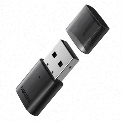 UGREEN CM390 Bluetooth Adapter, Νέα Έκδοση, Μαύρο