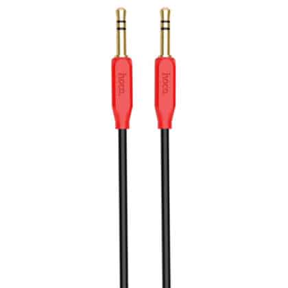 Hoco UPA11 Καλώδιο Ήχου 3.5mm σε 3.5mm, 1m, Μαύρο