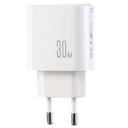 Joyroom JR-TG6 Φορτιστής Τοίχου 30W, 3A, Lightning, USB-C, Λευκός